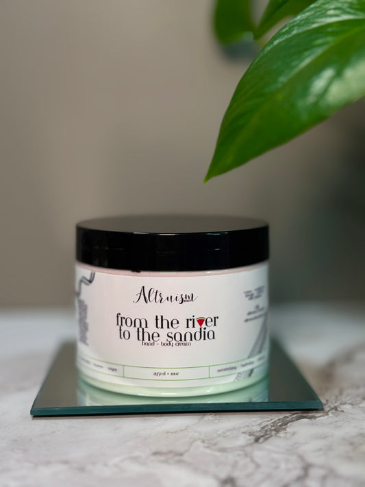 From the River to the Sandía Hand + Body Cream