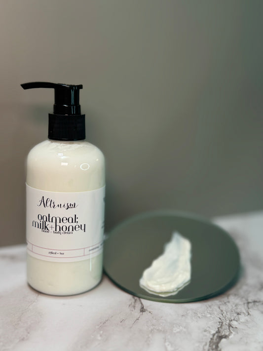 Oatmeal, Milk + Honey Hand + Body Cream